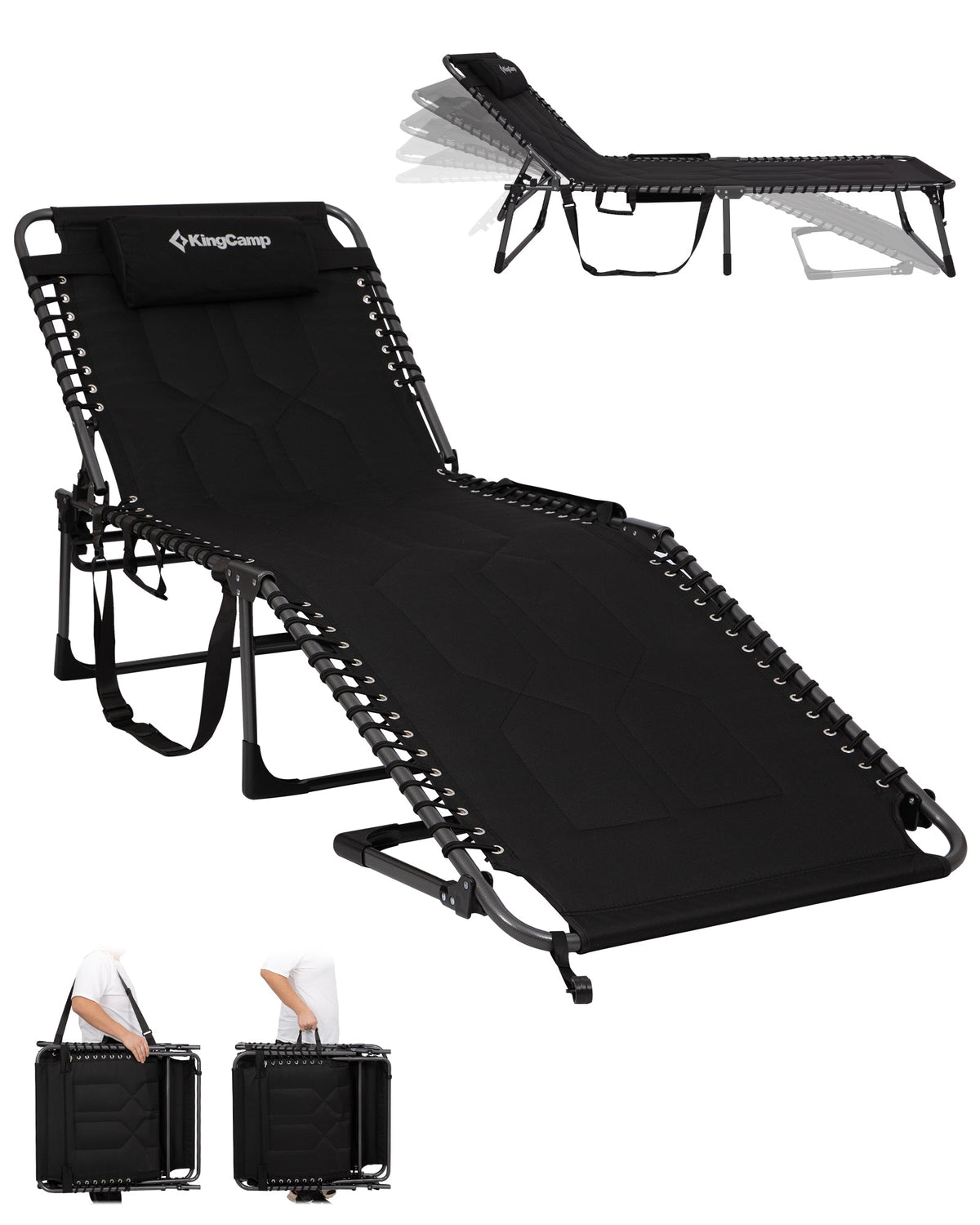 KingCamp Magnolia B40 Oversized Padded Lounge Chair