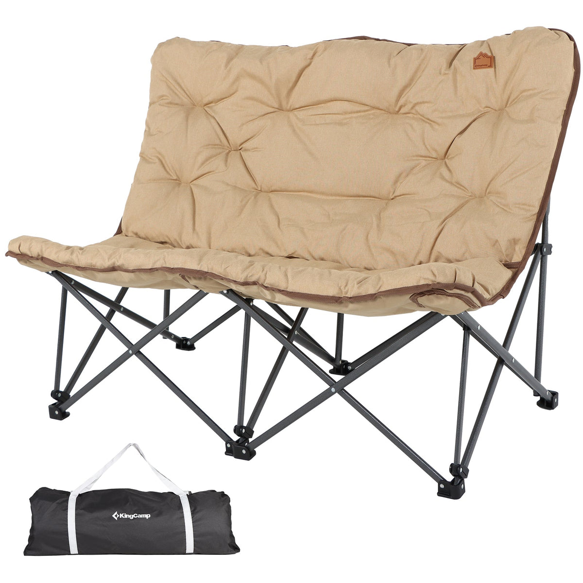 KingCamp LEMON C20 Oversized Padded Double Butterfly Chair