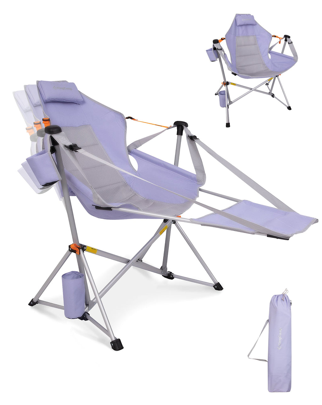 KingCamp Orchid C20 Hammock Chair with Footrest