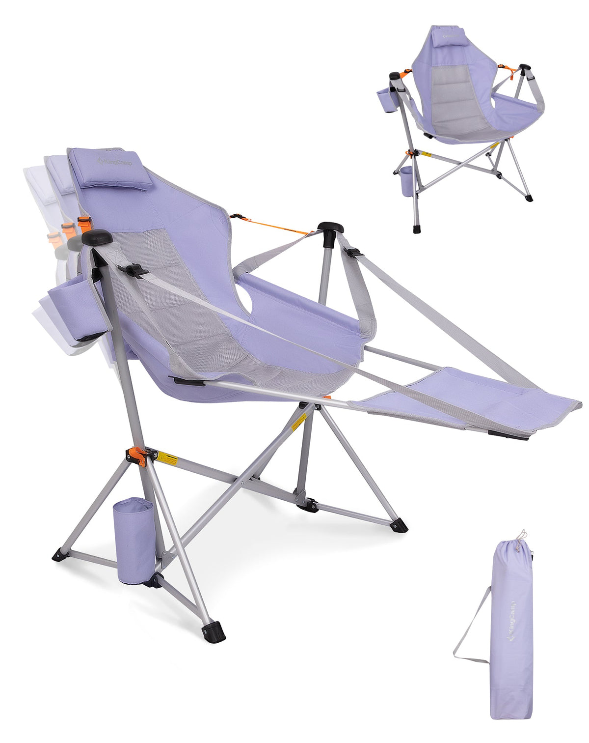 KingCamp Orchid C20 Hammock Chair with Footrest