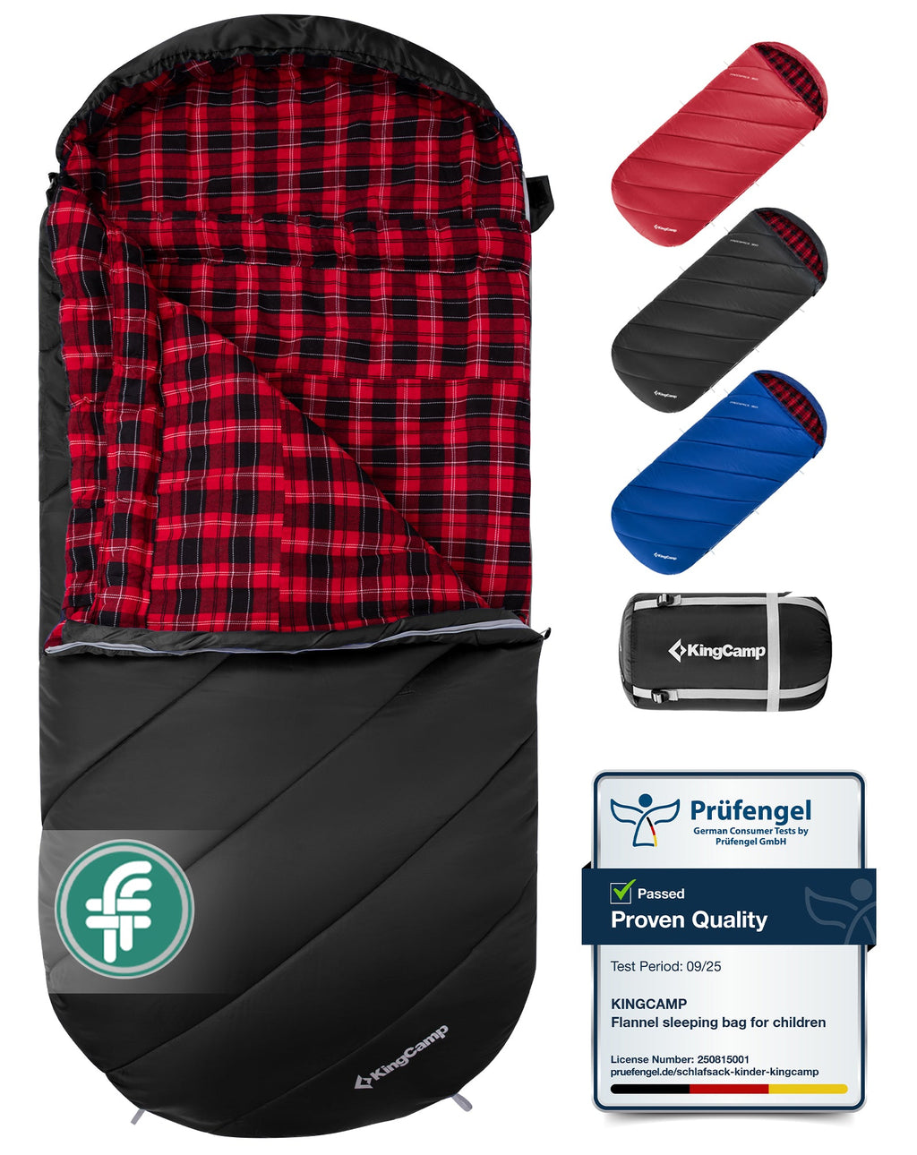 KingCamp Plus Size 3-4 Season Sleeping Bag