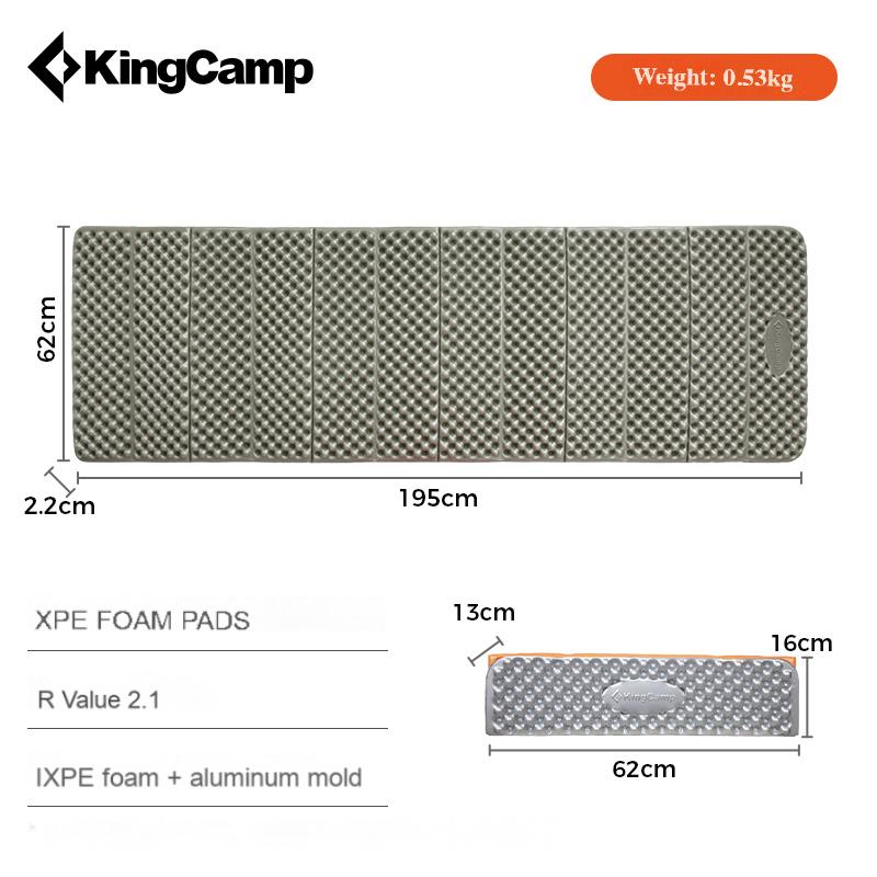 KingCamp Ultralight IXPE Foam Sleeping Pad