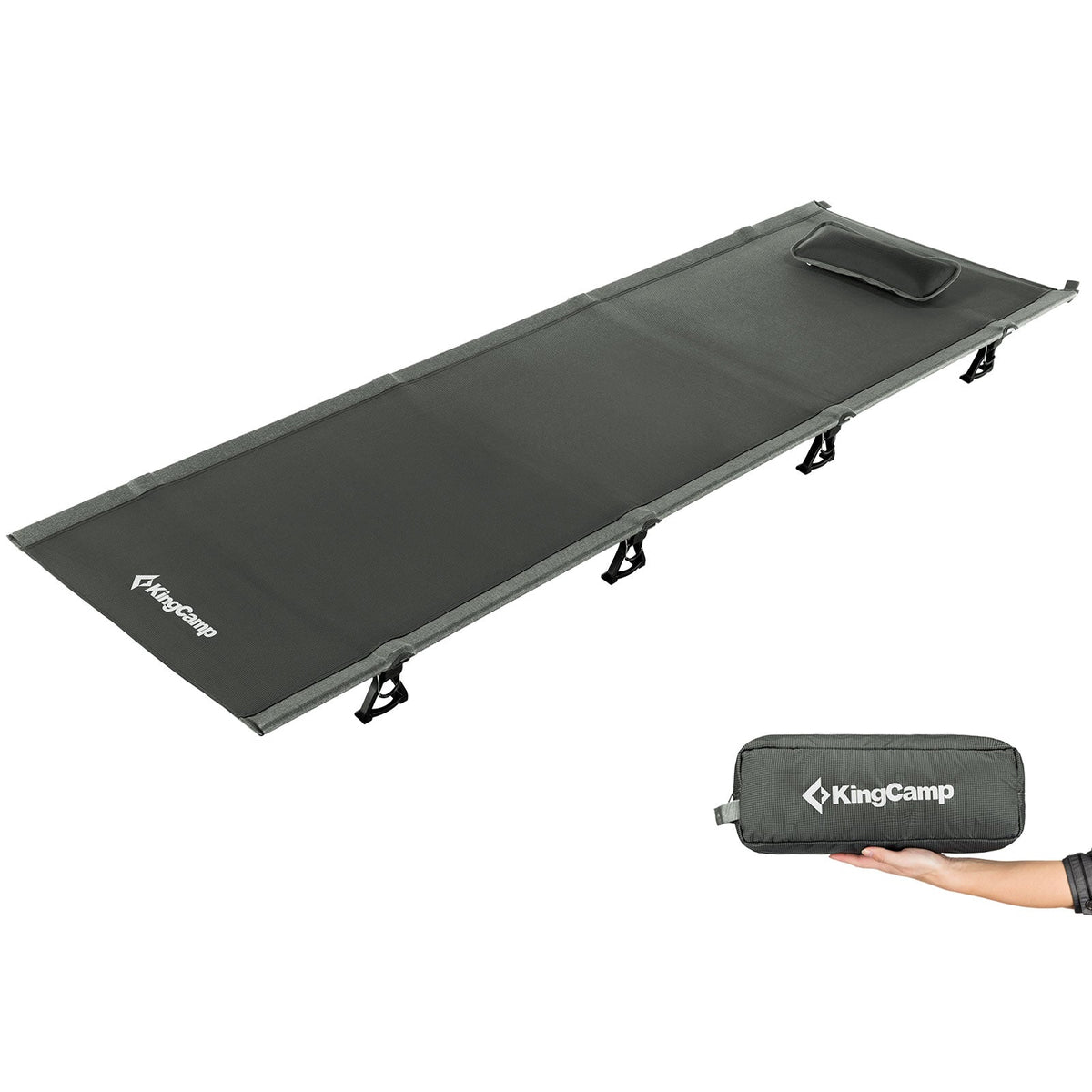 Kingcamp Ultralight Folding Camping Cot | ADI Compasso d'Oro Award 2017