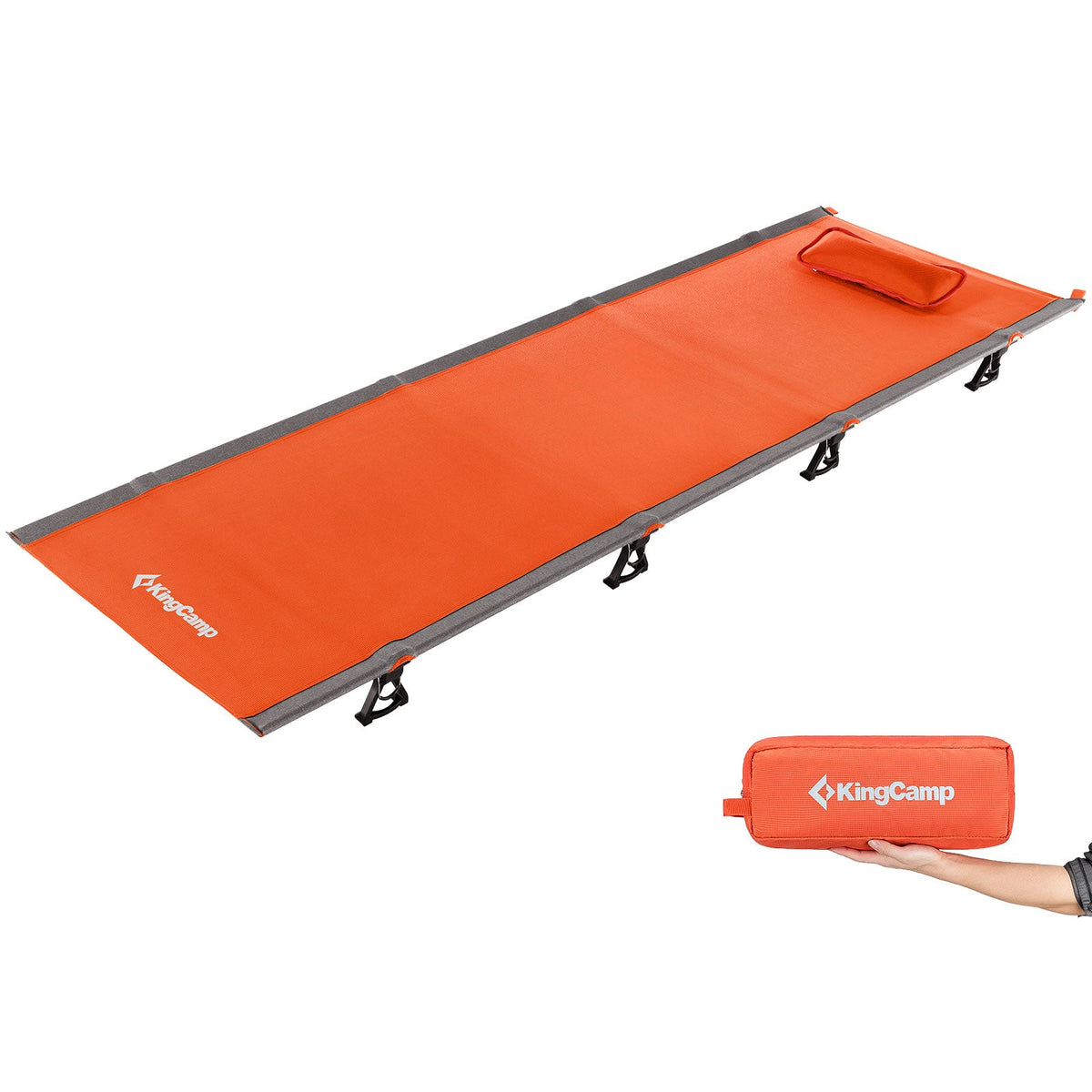 Kingcamp Ultralight Folding Camping Cot | ADI Compasso d'Oro Award 2017