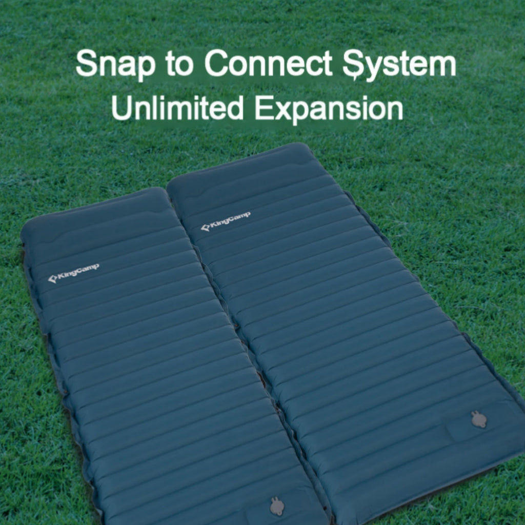 KingCamp DELUXE 10.1 Inflatable Mattress with Foot Pump
