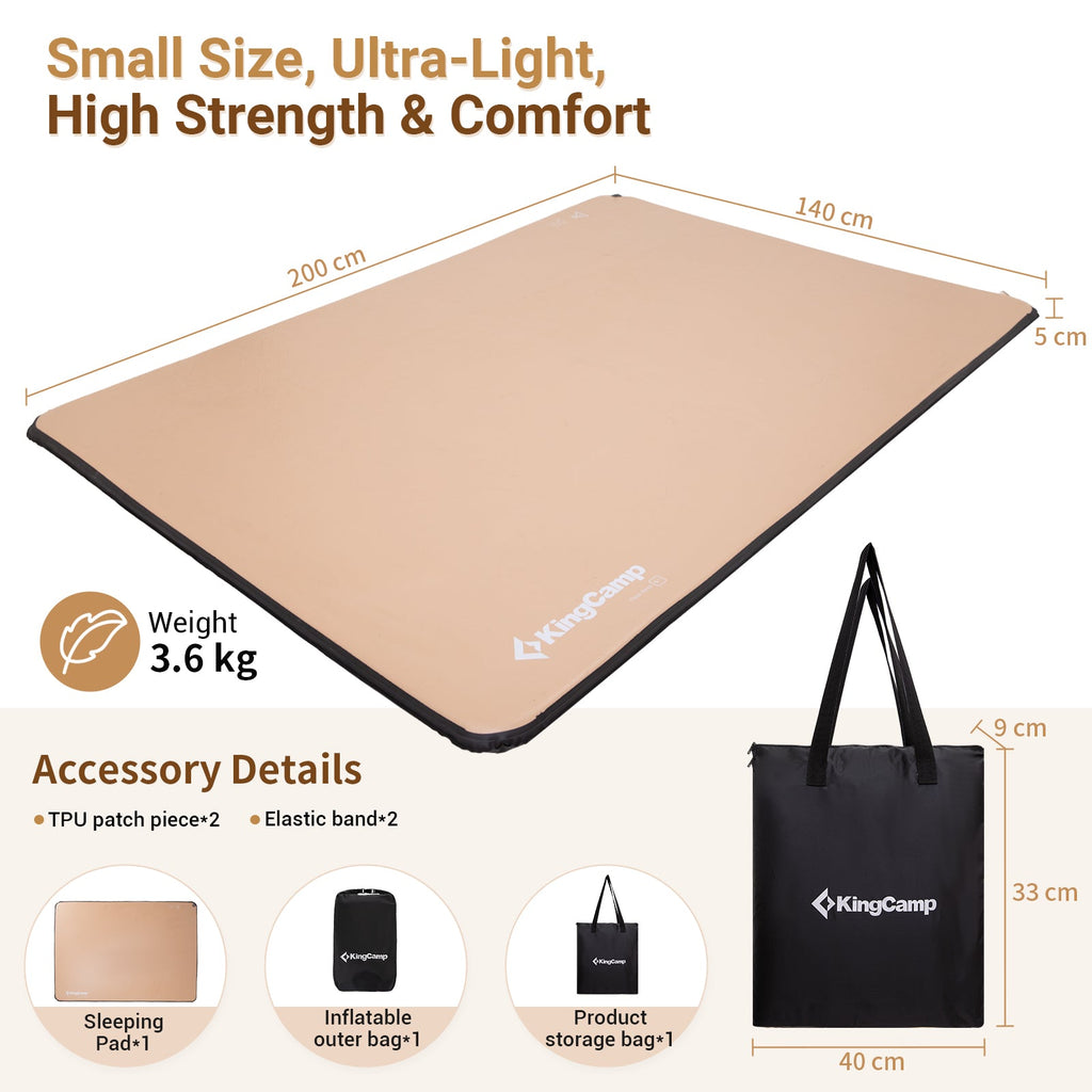 KingCamp Flexi Rest 5.0 TPU Air Sleeping Pad
