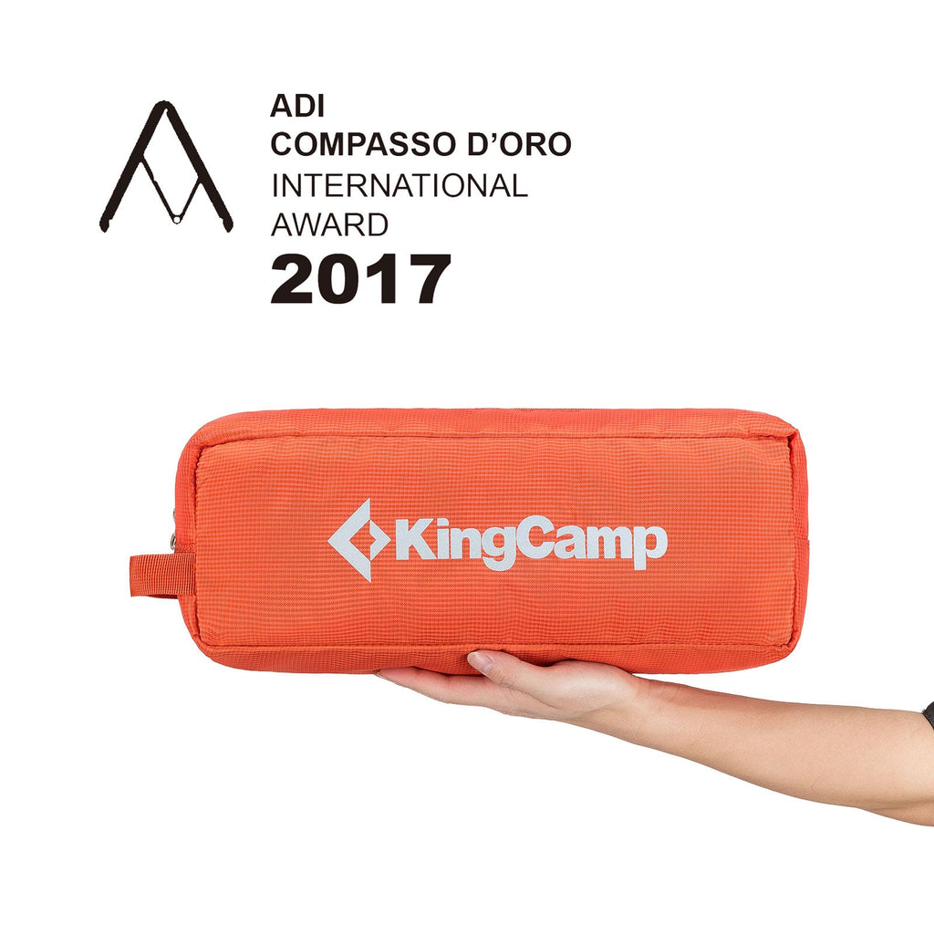 Kingcamp Ultralight Folding Camping Cot | ADI Compasso d'Oro Award 2017