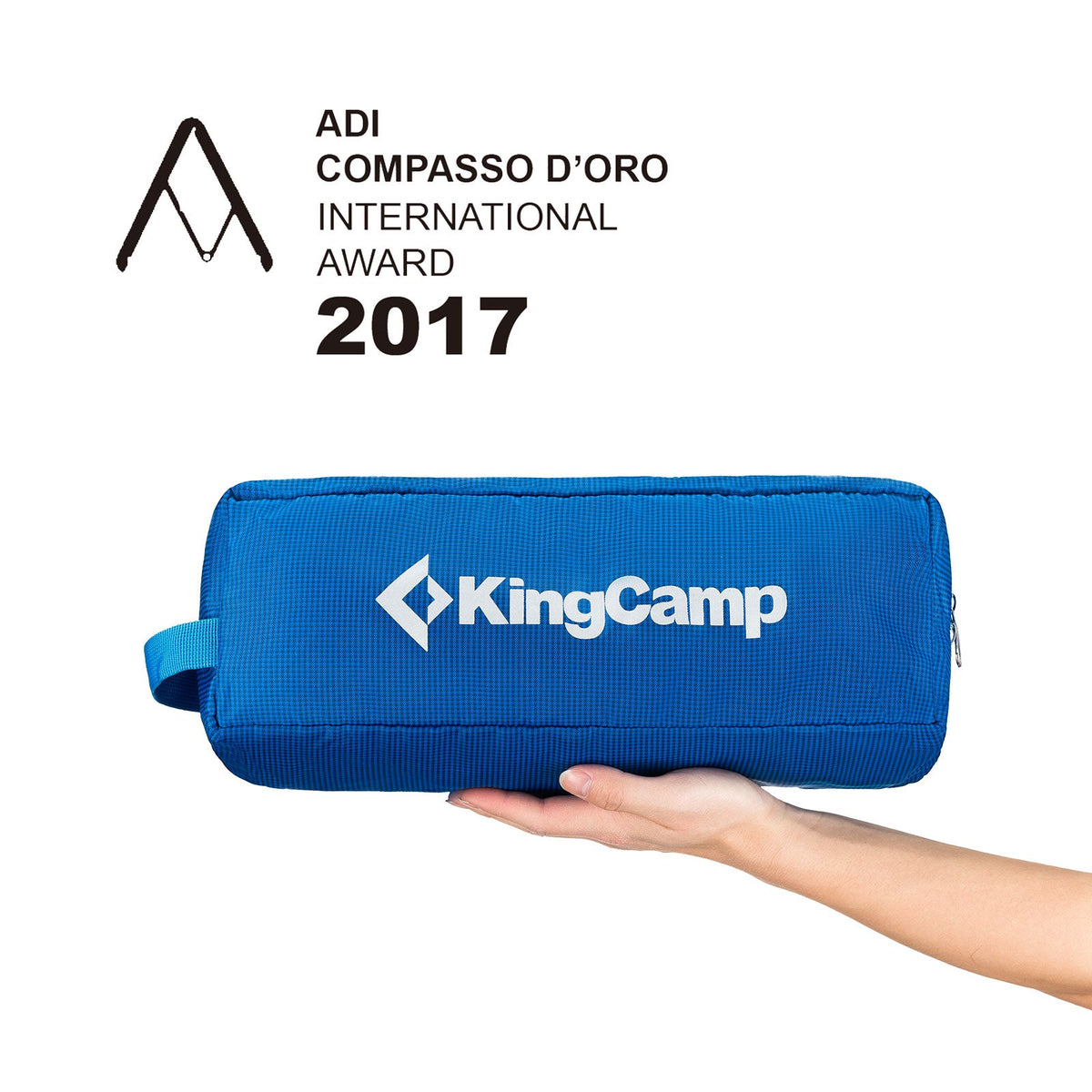 Kingcamp Ultralight Folding Camping Cot | ADI Compasso d'Oro Award 2017