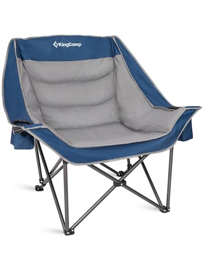 KingCamp CANNA C10 PLUS Oversized Padded Camping Chair
