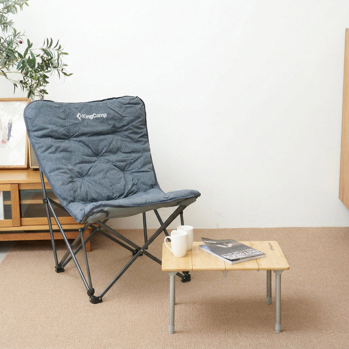 KingCamp LEMON C10 Oversized Padded Butterfly Chair