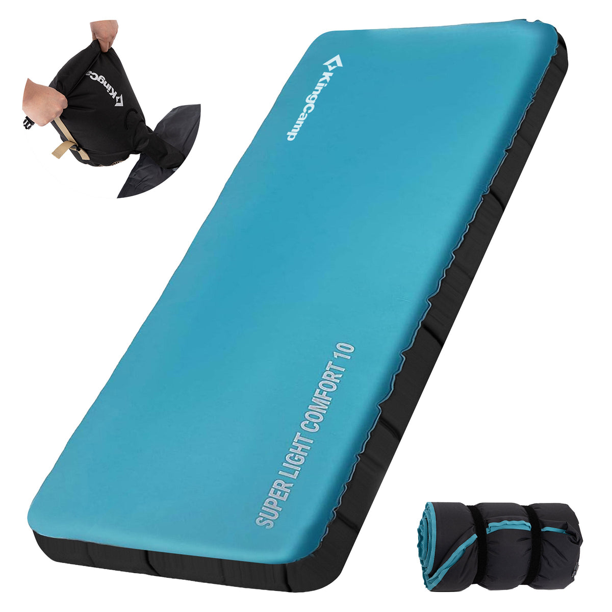 KingCamp Hybrid Foam Topper Inflatable Sleeping Pad
