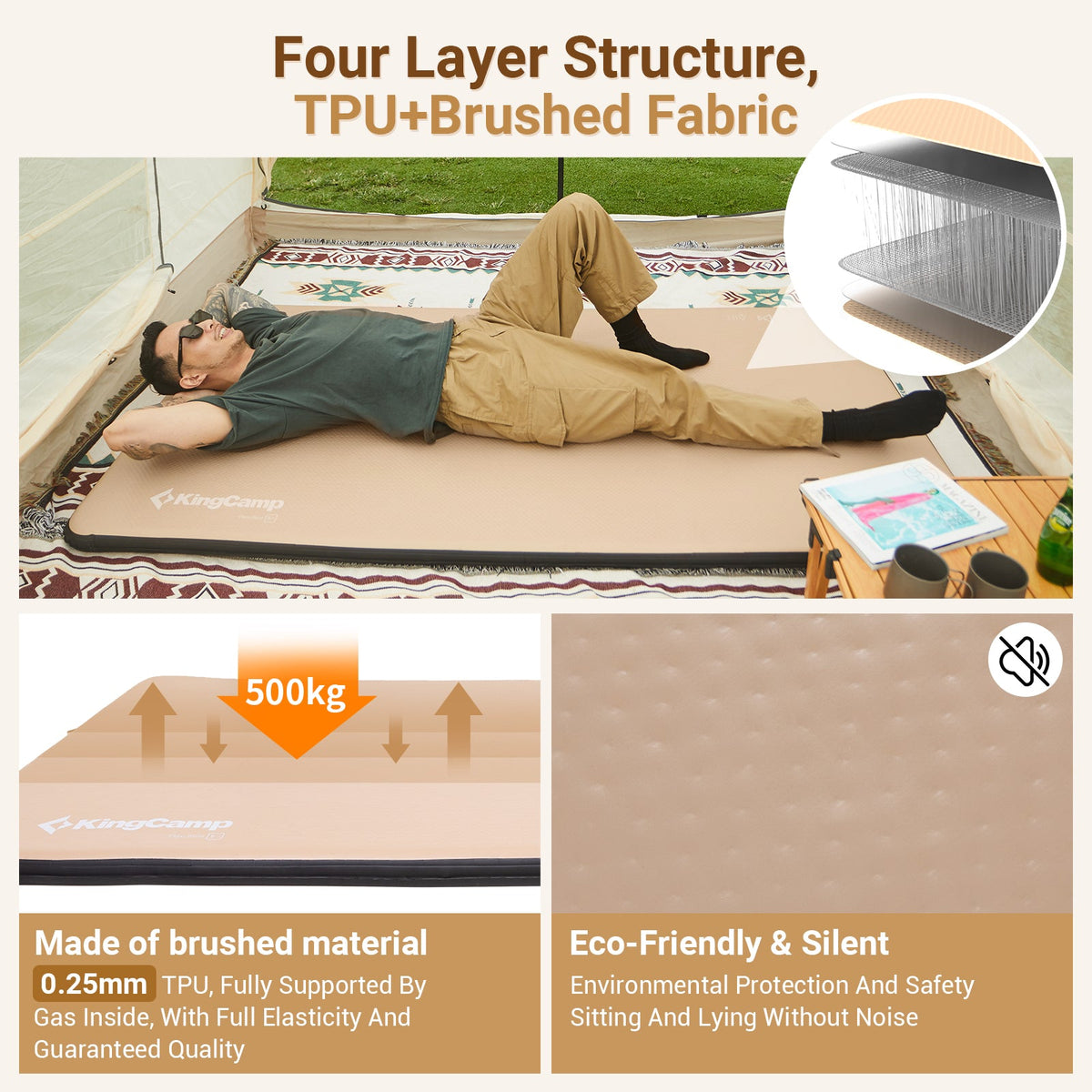 KingCamp Flexi Rest 5.0 TPU Air Sleeping Pad