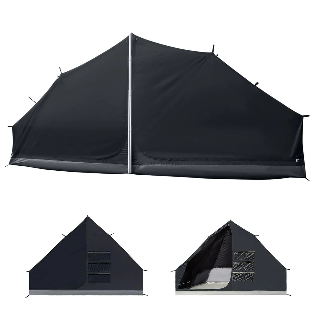 KingCamp Khan Villa Luxury 4-Season Glamping Tent Bundle