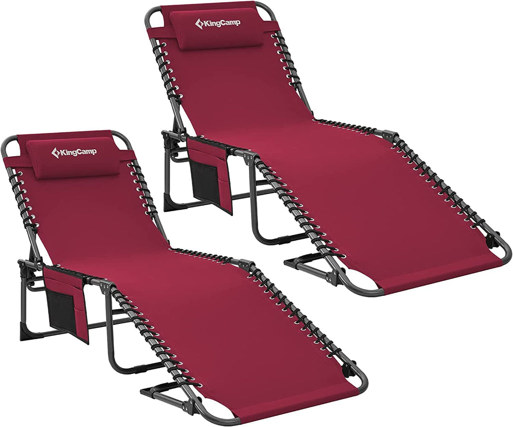 KingCamp BERLIN Classic Adjustable Cot Lounge Chair