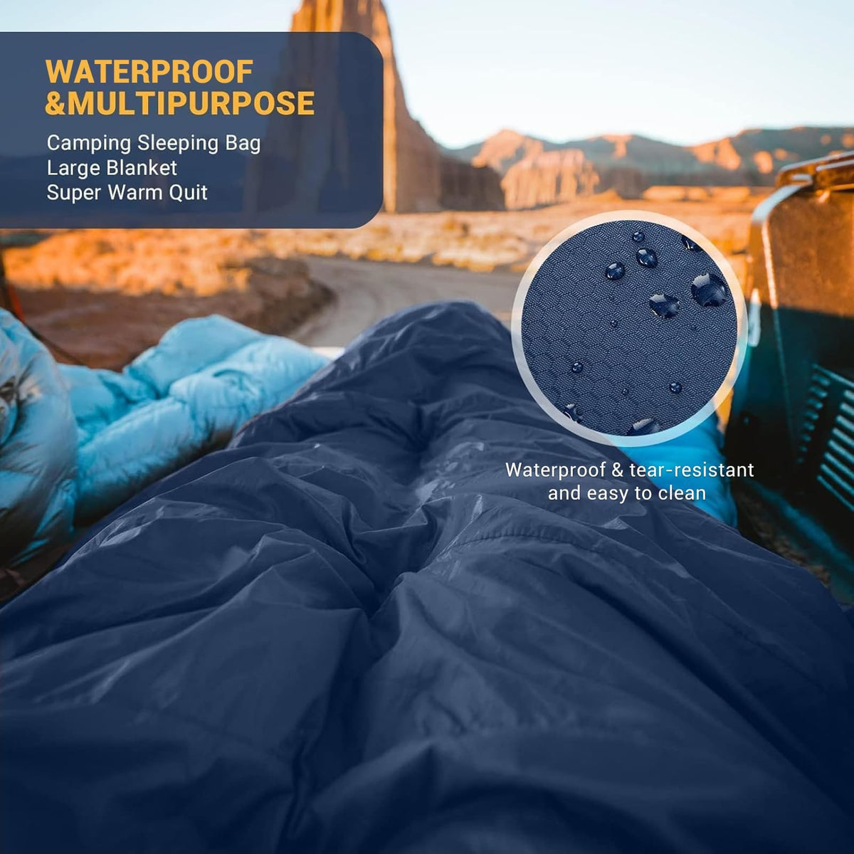 KingCamp SNOWFLAKE 300D Double Flannel Sleeping Bag