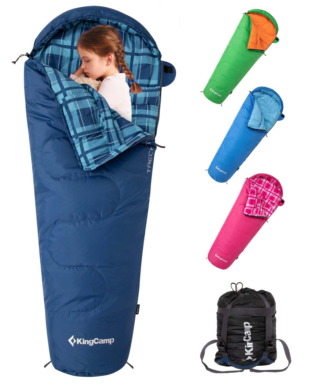 KingCamp Treck 300S+ Kid’s Mummy Sleeping Bag