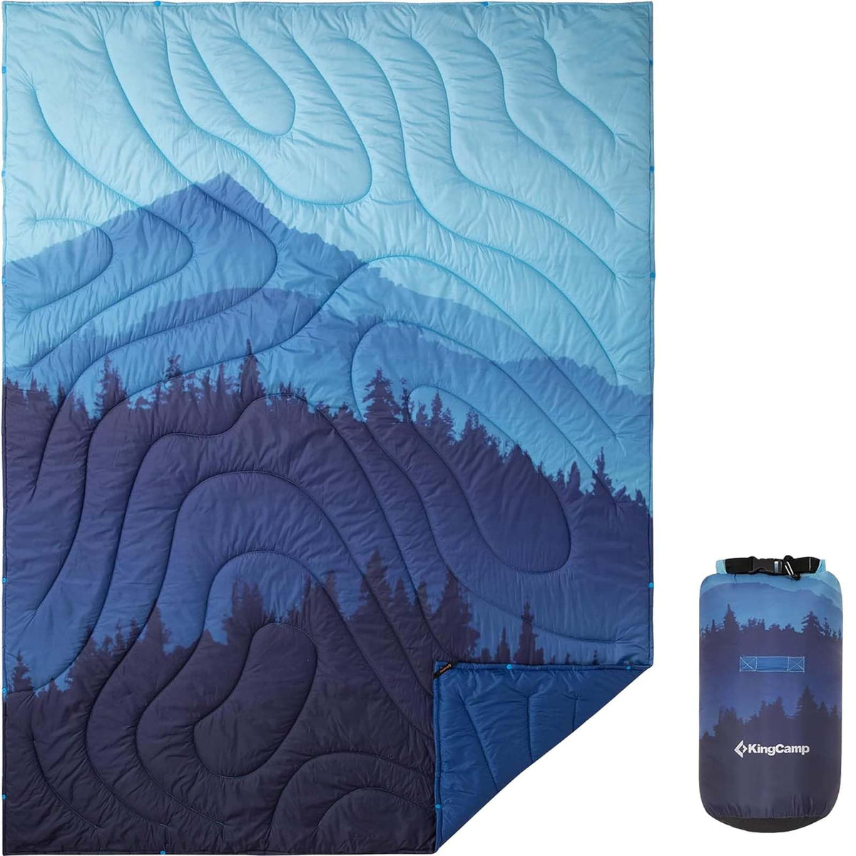 KingCamp BLANKET SMART 150 XL Lightweight Camping Blanket