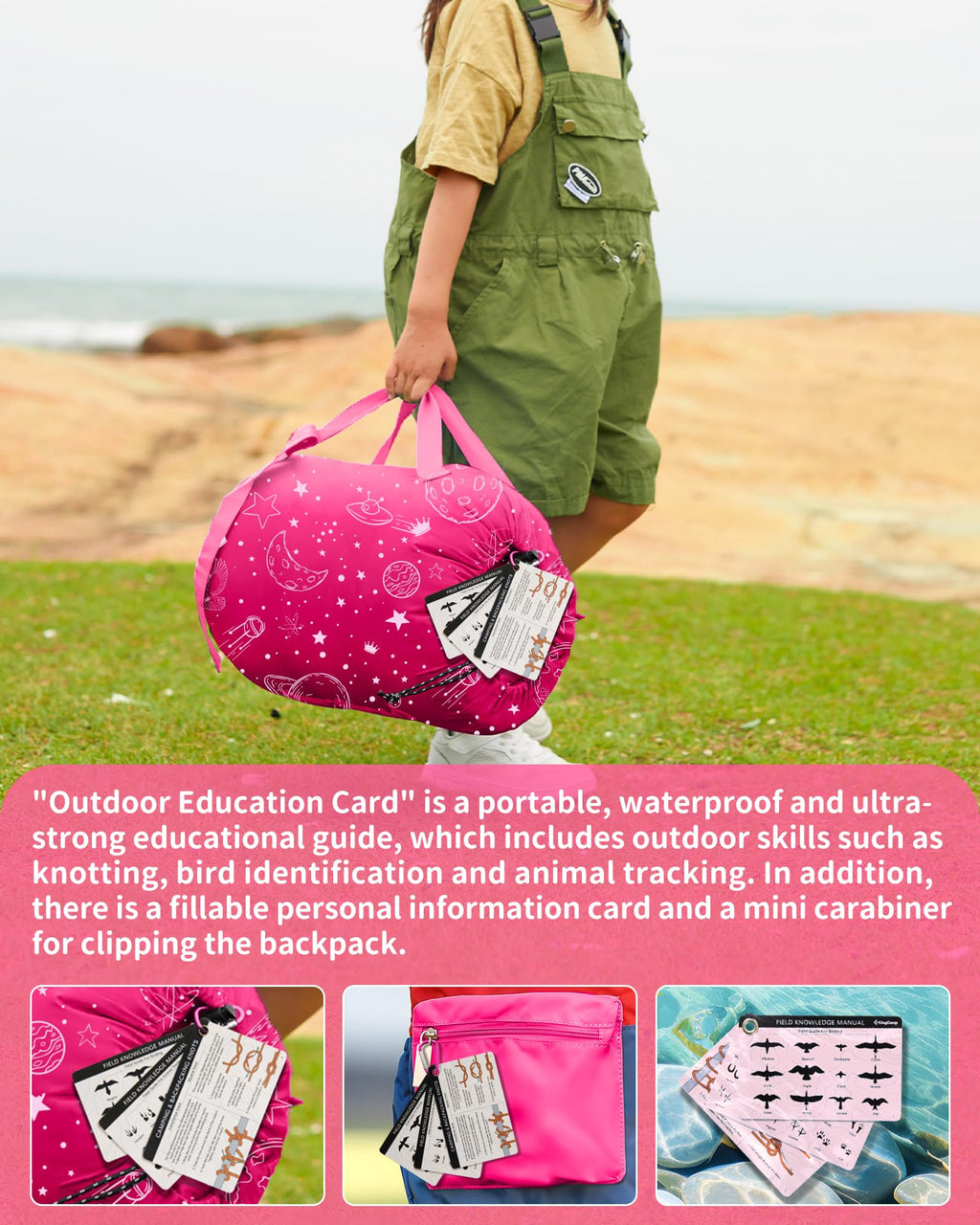 KingCamp Galaxy Zoo C 300 Kids Sleeping Bag – Adjustable Length