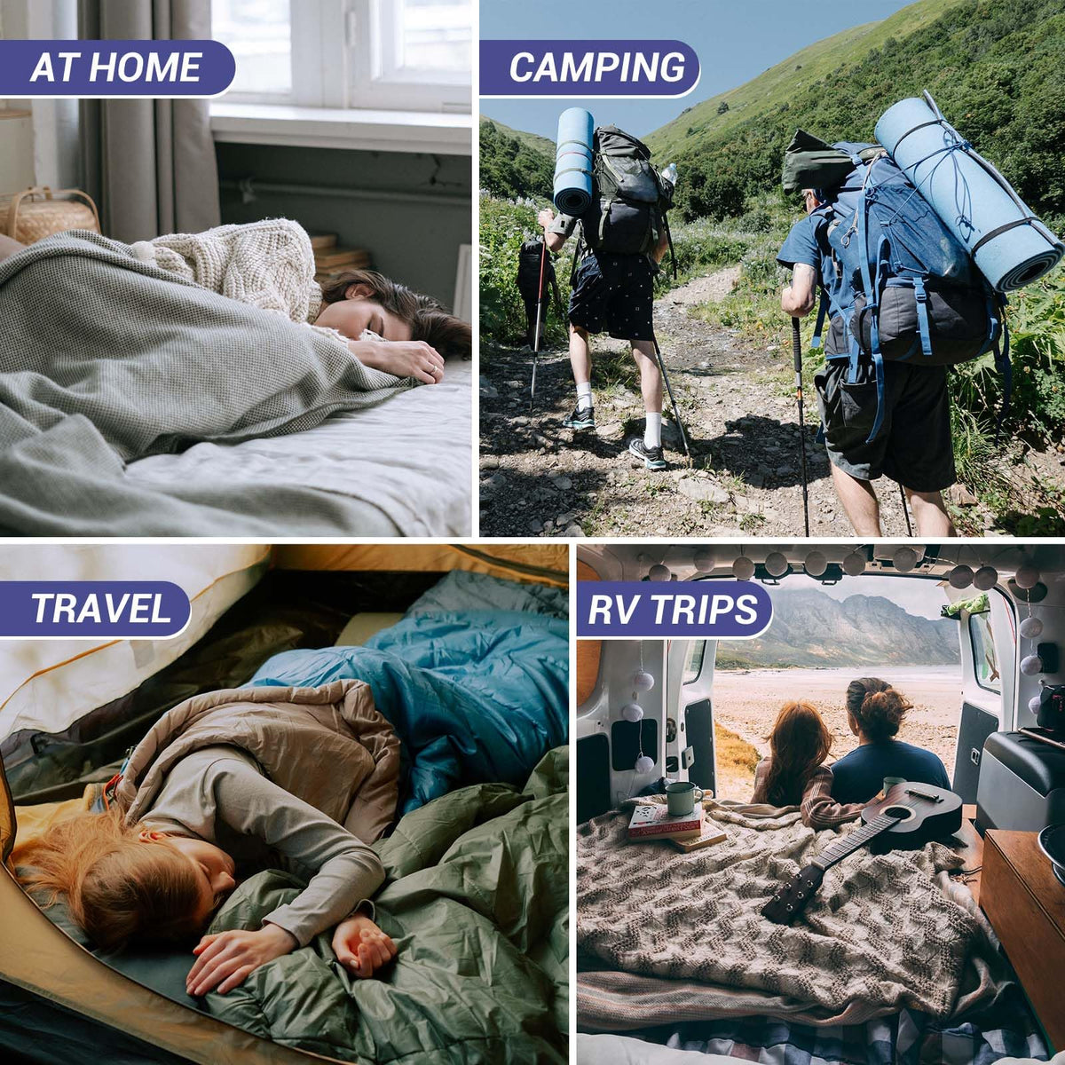 KingCamp Plus Size 3-4 Season Sleeping Bag