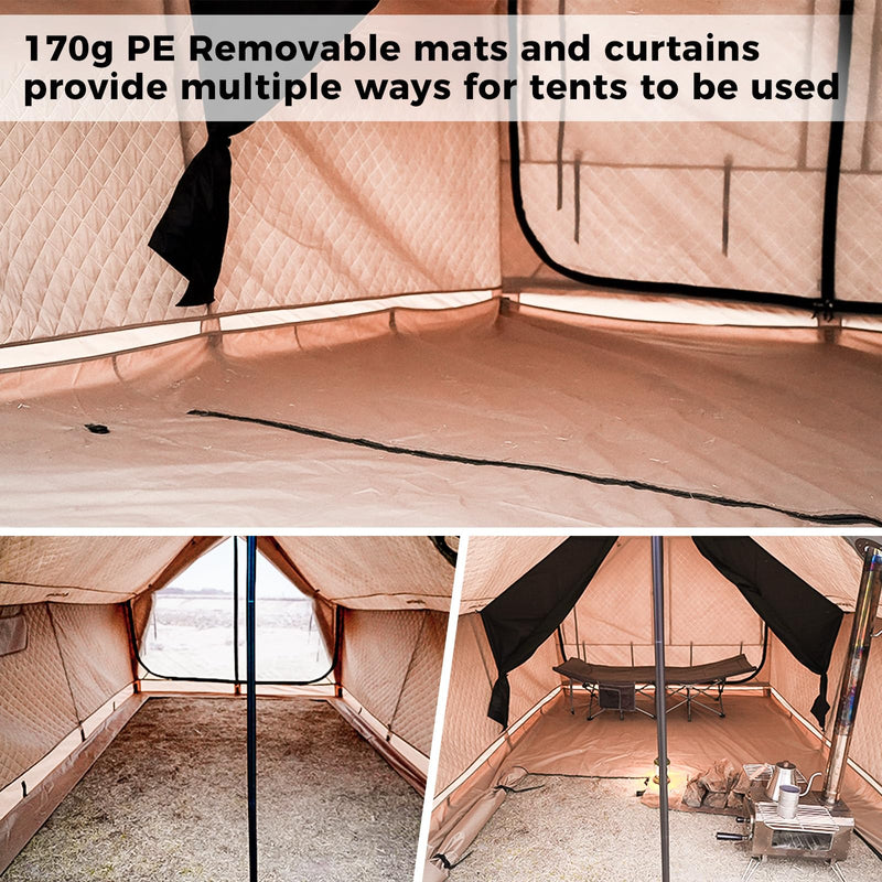 KingCamp MOUNTAIN IN C4 Insulated Quilted Cabin Tent