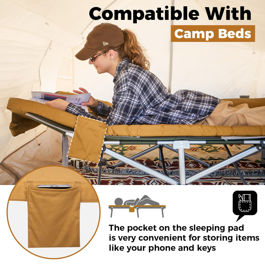 KingCamp Comfort X 5 Quilted Memory Foam Camping Matress