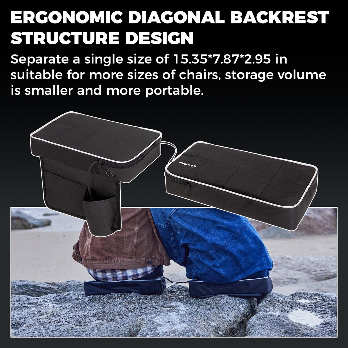 KingCamp Rechargeable Heated Seat Cushion
