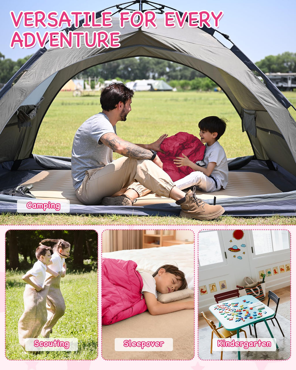 KingCamp Treck 300S+ Kid’s Mummy Sleeping Bag