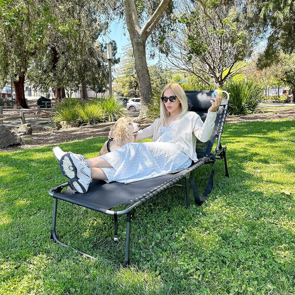 KingCamp Folding Chaise Lounge Chairs