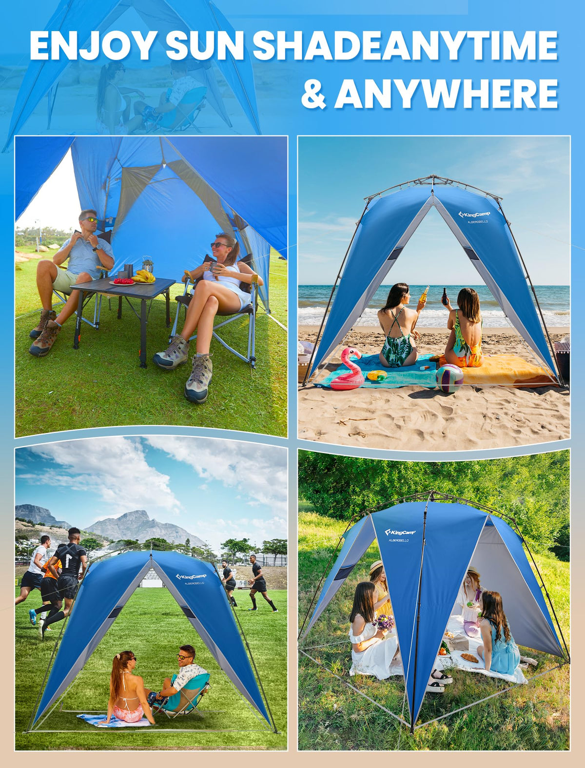 KingCamp Quick-up Sun Shelter Canopy