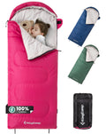KingCamp Oasis 250S+ Kids Flannel Sleeping Bag
