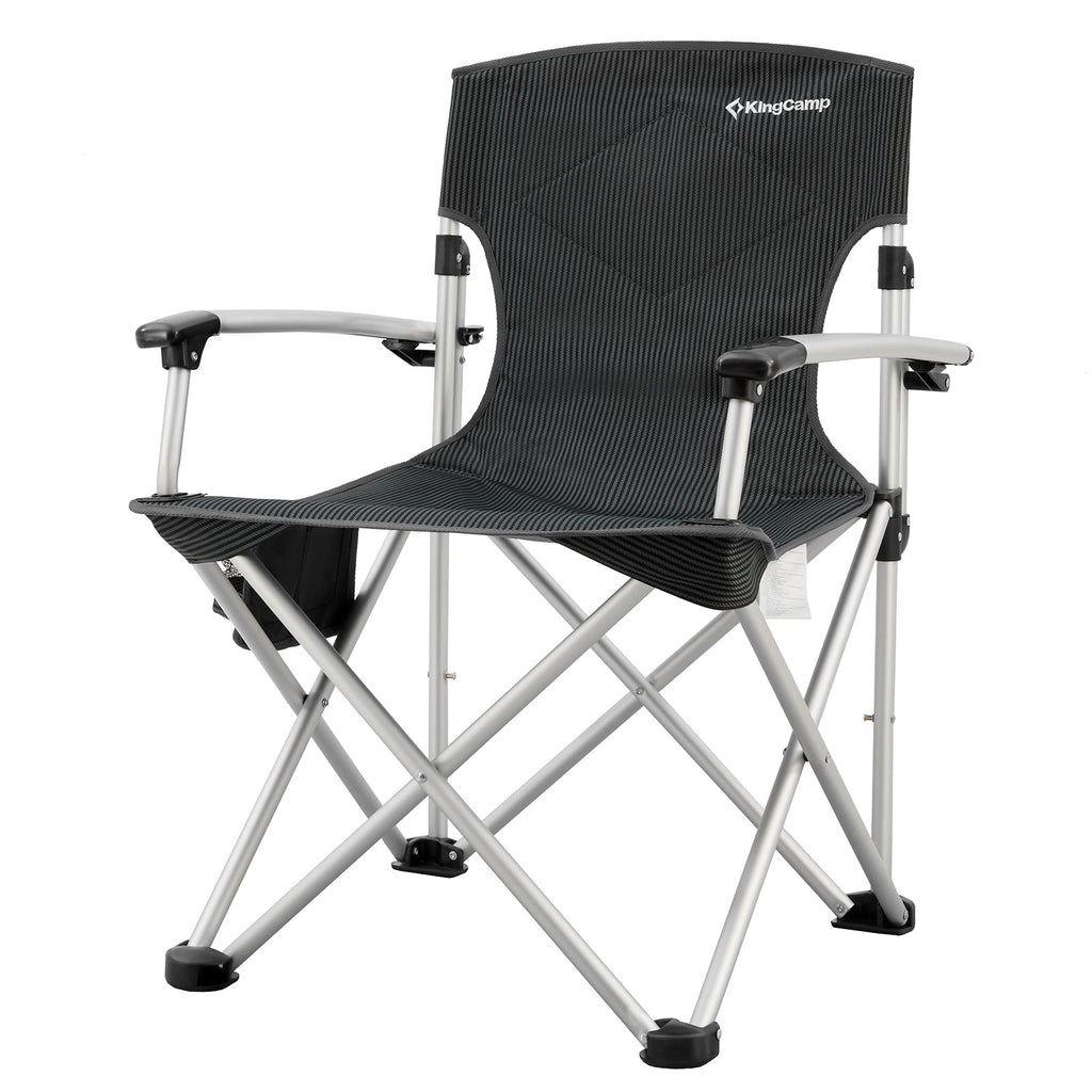 KingCamp Timeless Aluminum Tube Hard Arm Chair Camping Chair | Lifetime Warranty