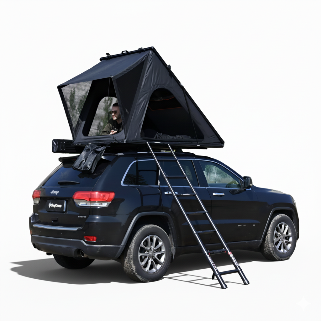 KingCamp ENDLESS 8 Aluminum Hardshell Rooftop Tent