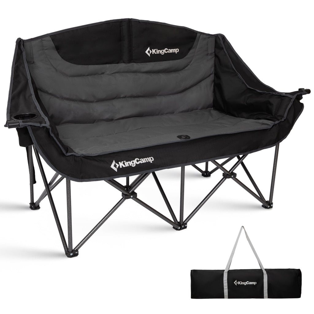 KingCamp VOLCAPETRA Oversized Padded Double Camping Sofa