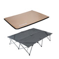 KingCamp Luxury Double Camping Cot & Air Pad Bundle