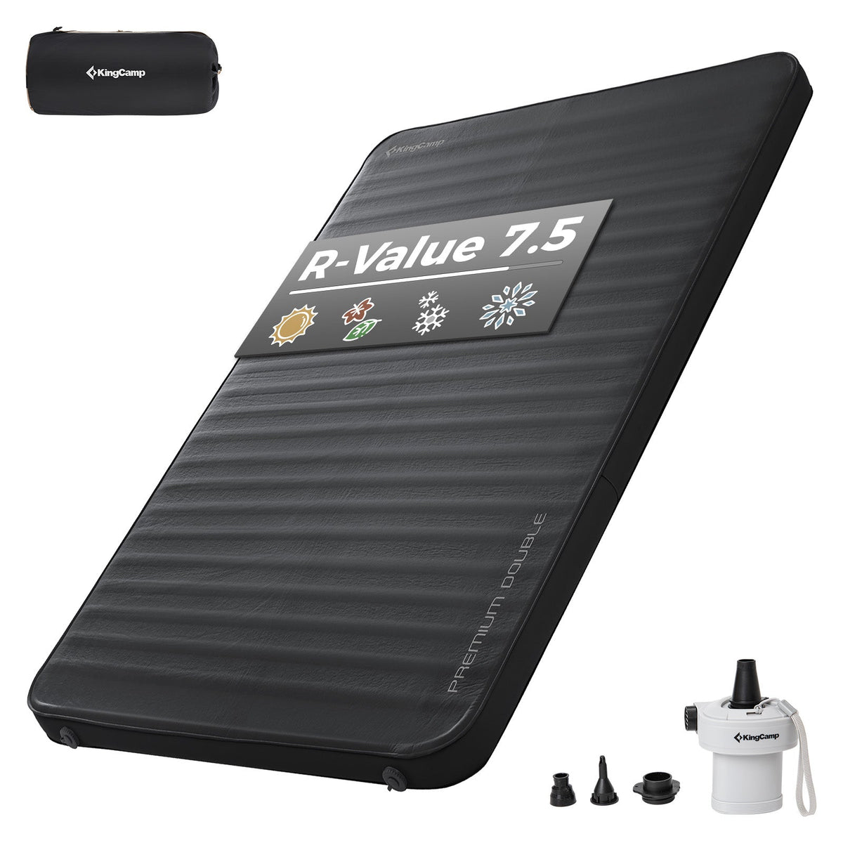 KingCamp SUV Tent and Air Mattress Bundle