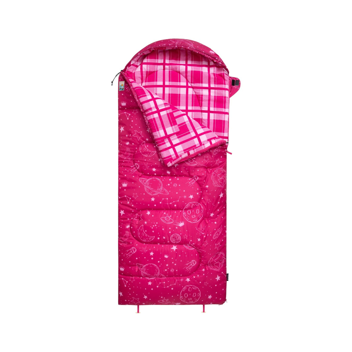 KingCamp Galaxy Zoo C 300 Kids Sleeping Bag – Adjustable Length