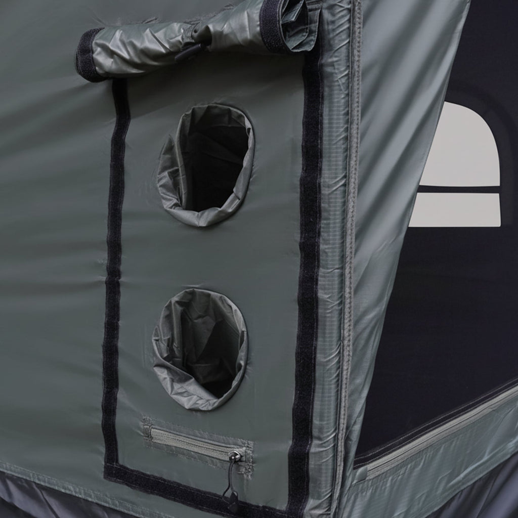 KingCamp MOUNTAIN IN C5 Cabin Tent with Stove Jack & AC Port