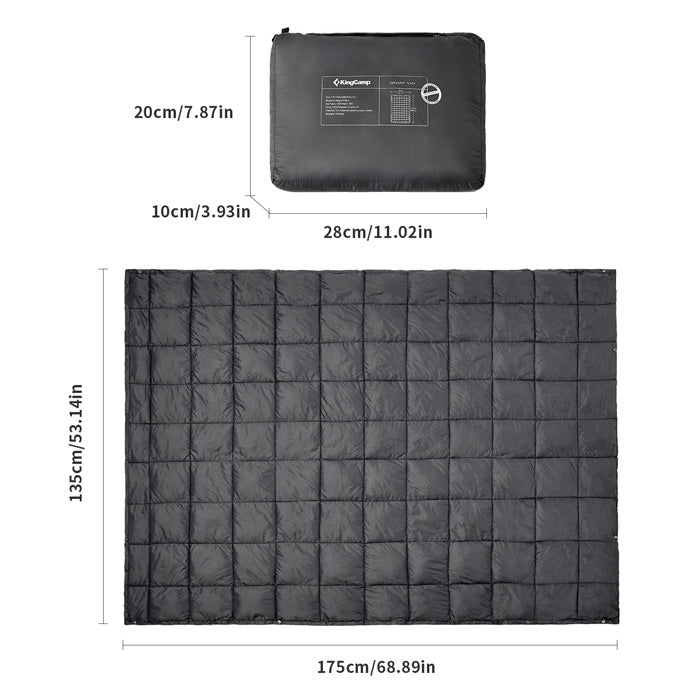 KingCamp Lightweight Puffy Blanket