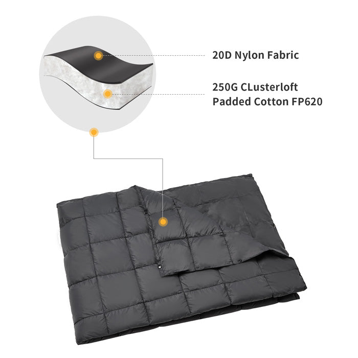 KingCamp Lightweight Puffy Blanket