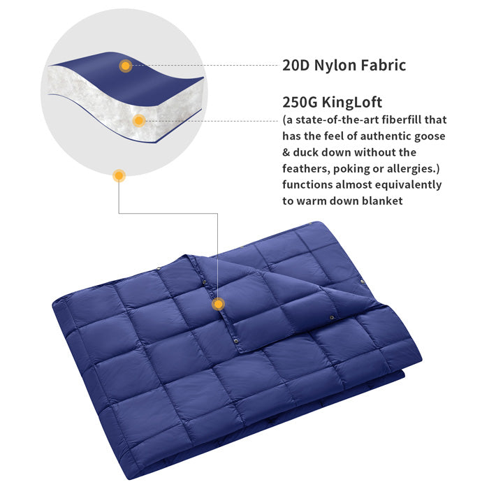 KingCamp Lightweight Puffy Blanket