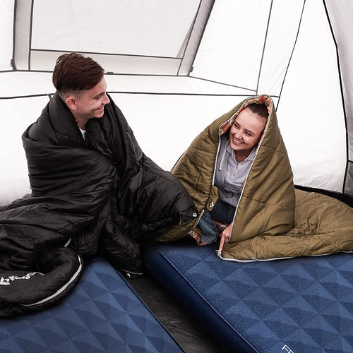 KingCamp 4" Thick Double Self-Inflating Camping Pad