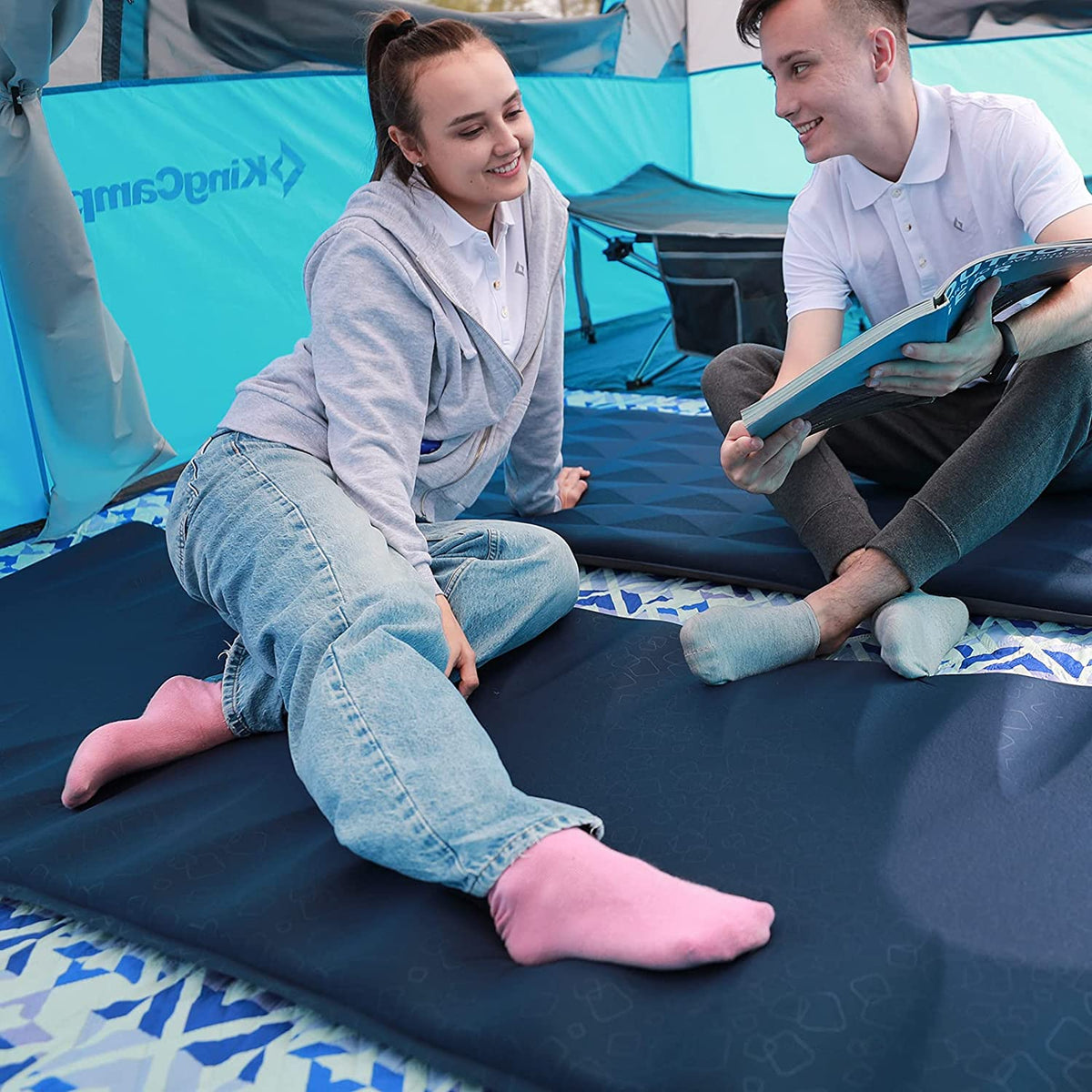 KingCamp 3D Self Inflating Ultralight Sleeping Pad | BOGO