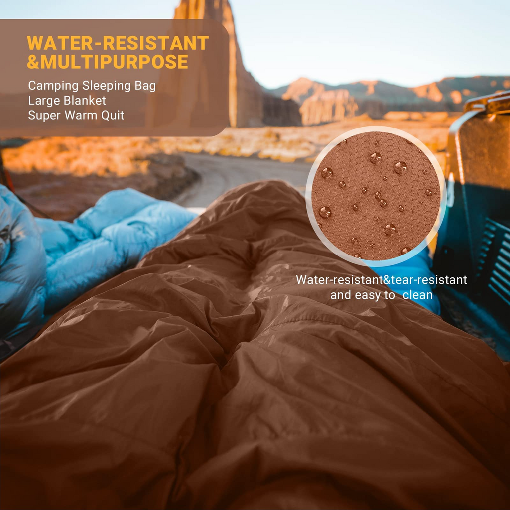 KingCamp SNOWFLAKE 300D Double Flannel Sleeping Bag