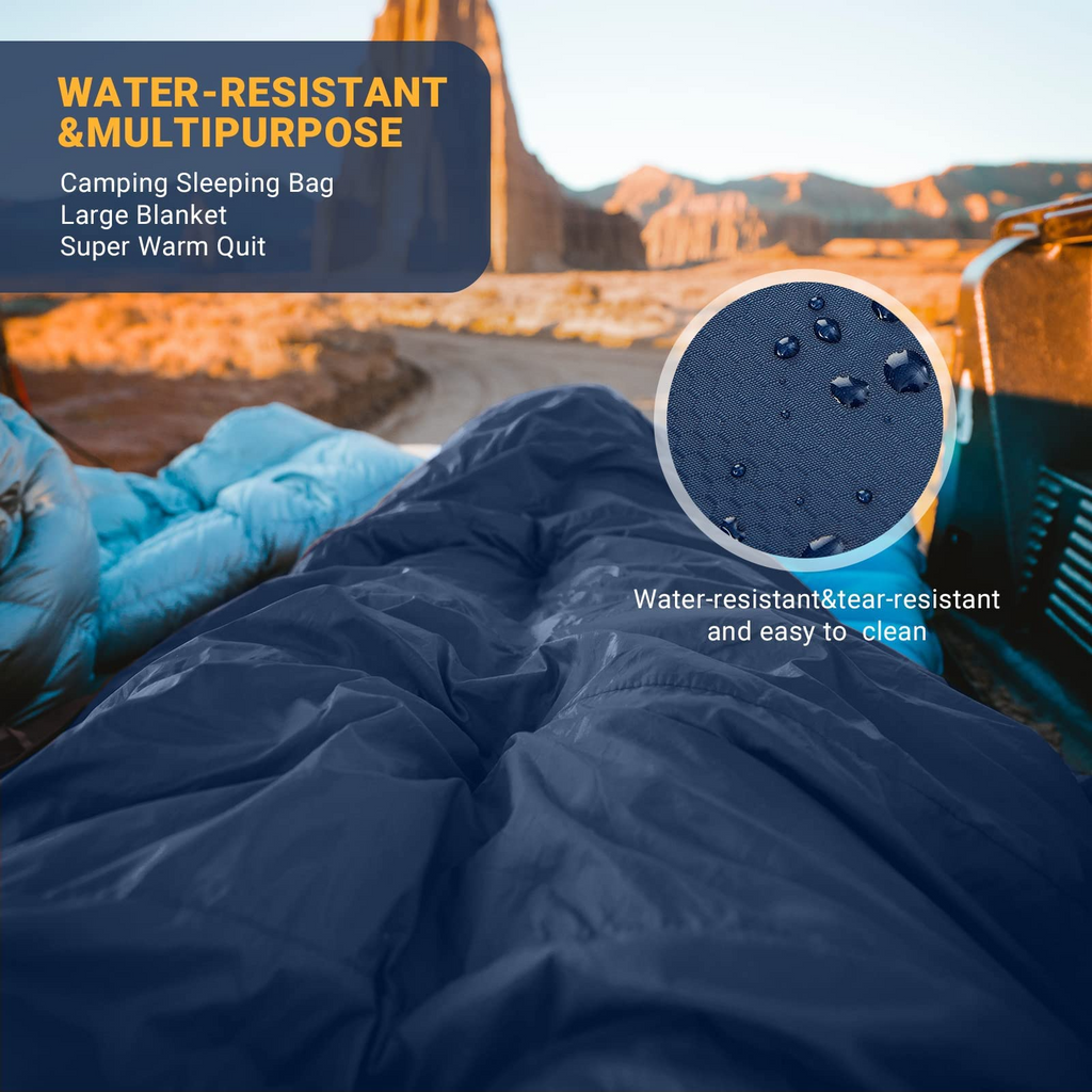 KingCamp SNOWFLAKE 300D Double Flannel Sleeping Bag