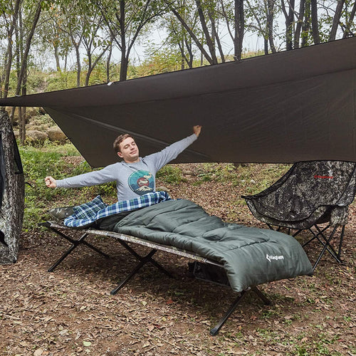 KingCamp 3 Season 3-in-1 Envelope Hooded Sleeping Bag