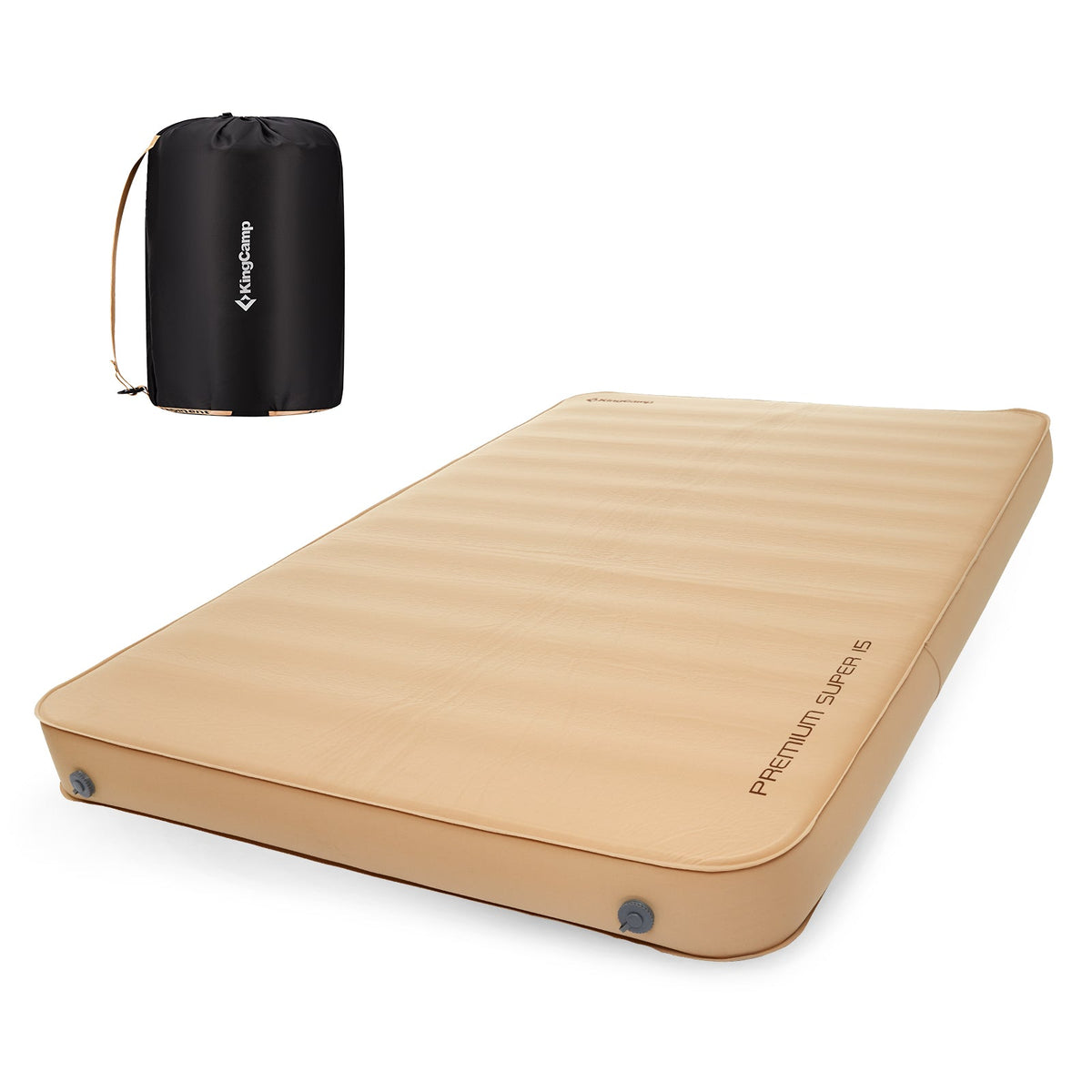KingCamp PREMIUM SUPER 15 Self-Inflating Camping Sleeping Pad