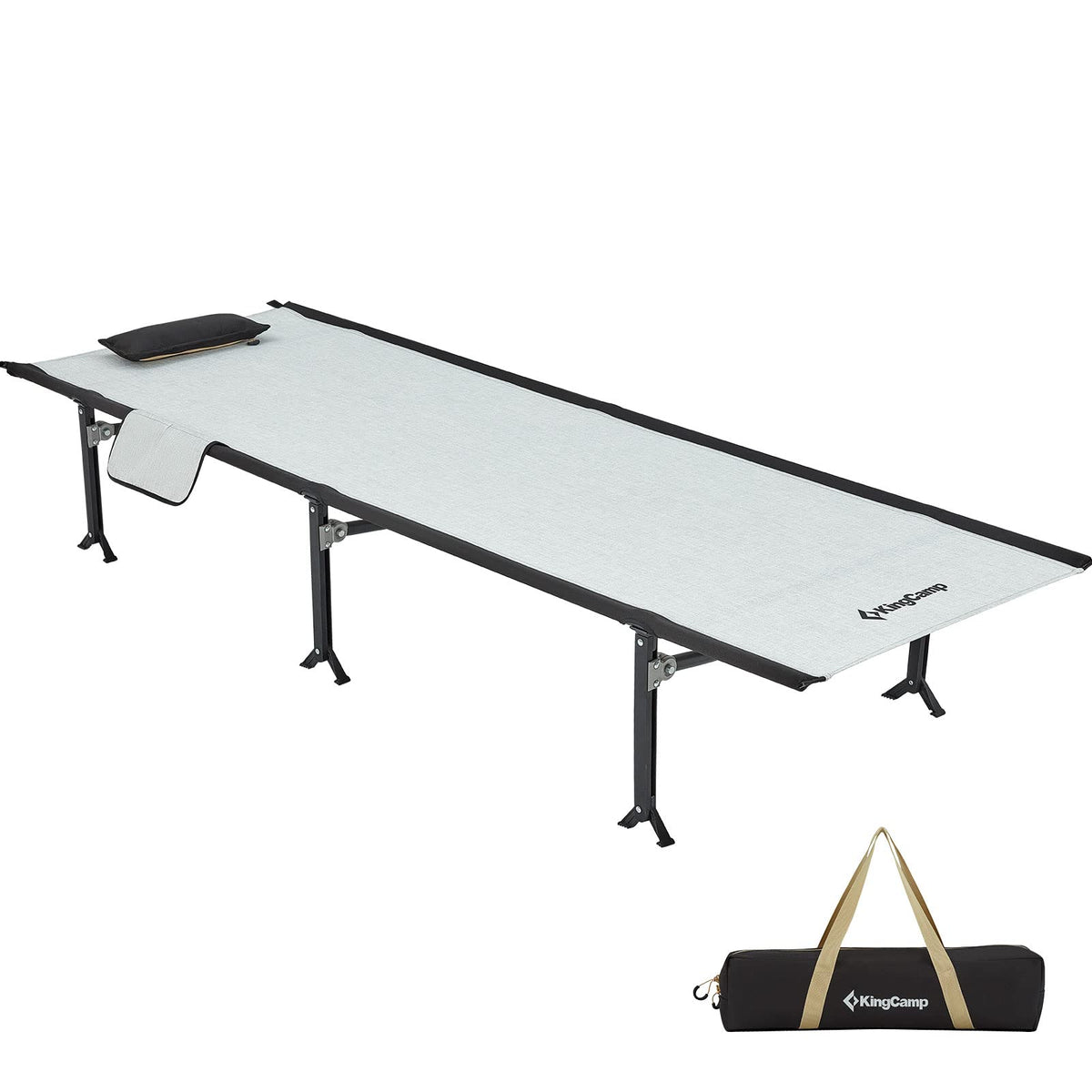 KingCamp SEQUOIA Extra Long Portable Camping Bed Cot