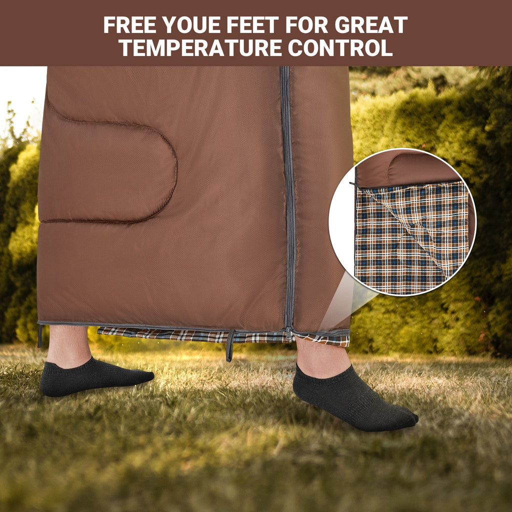 KingCamp Cotton Flannel 3 Season Sleeping Bags