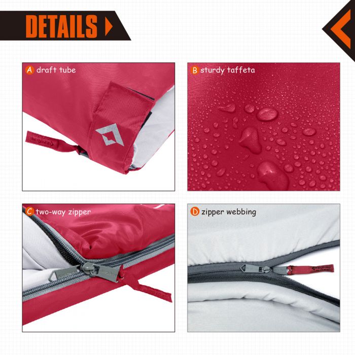 KingCamp Double Lightweight Sleeping Bag