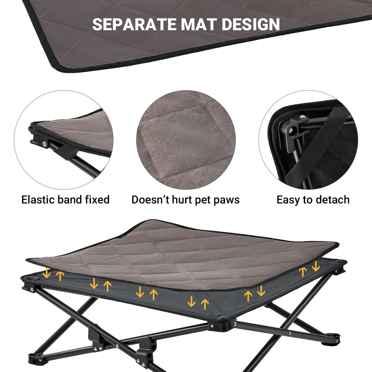 KingCamp PETS Elevated Outdoor Raised Mat
